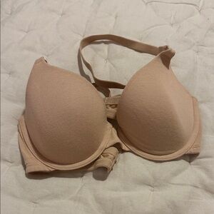 Fruit of the Loom Beige Cotton T-shirt Bra